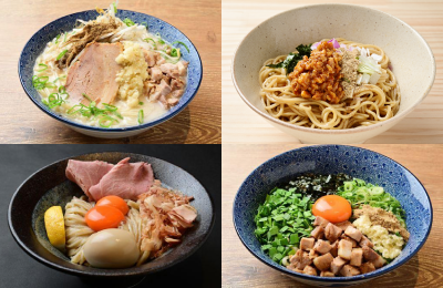 ゼロイチラーメンプロデュース - 【商品力】中華そば・鶏白湯・濃厚つけ麺などから商材選択