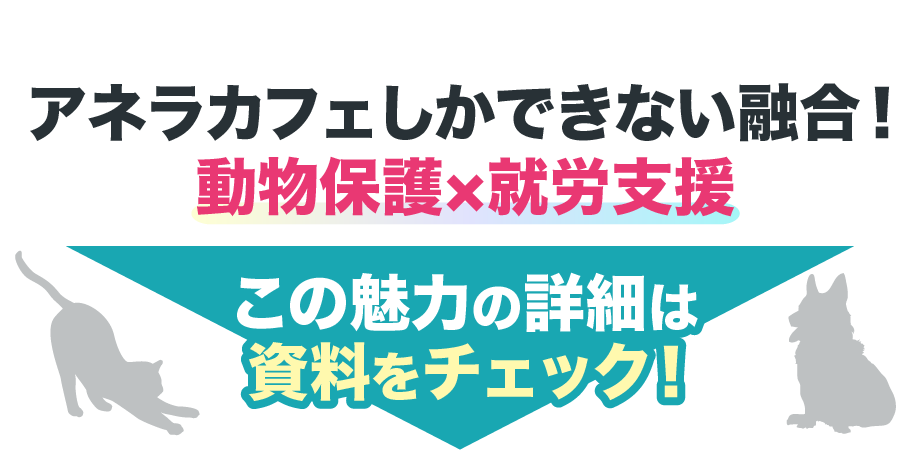 アネラカフェしかできない融合！ 詳細は資料をチェック！