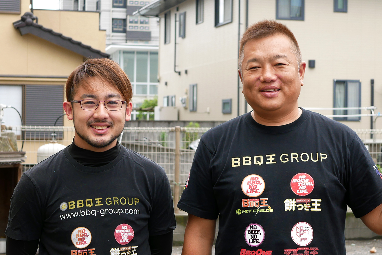 BBQ王 鹿児島の中原オーナーと息子