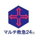 鍵屋・水道修理「マルチ救急24」のロゴ