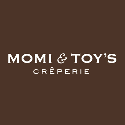 とろけるクレープが日本から世界へMOMI&TOY’Sのブランドロゴ