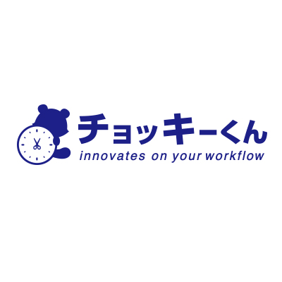 チョッキーくんのロゴ